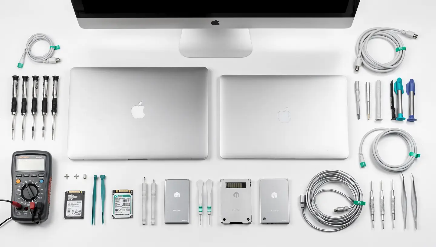 Services d'assistance Mac complets : dépannage, configuration, récupération de données