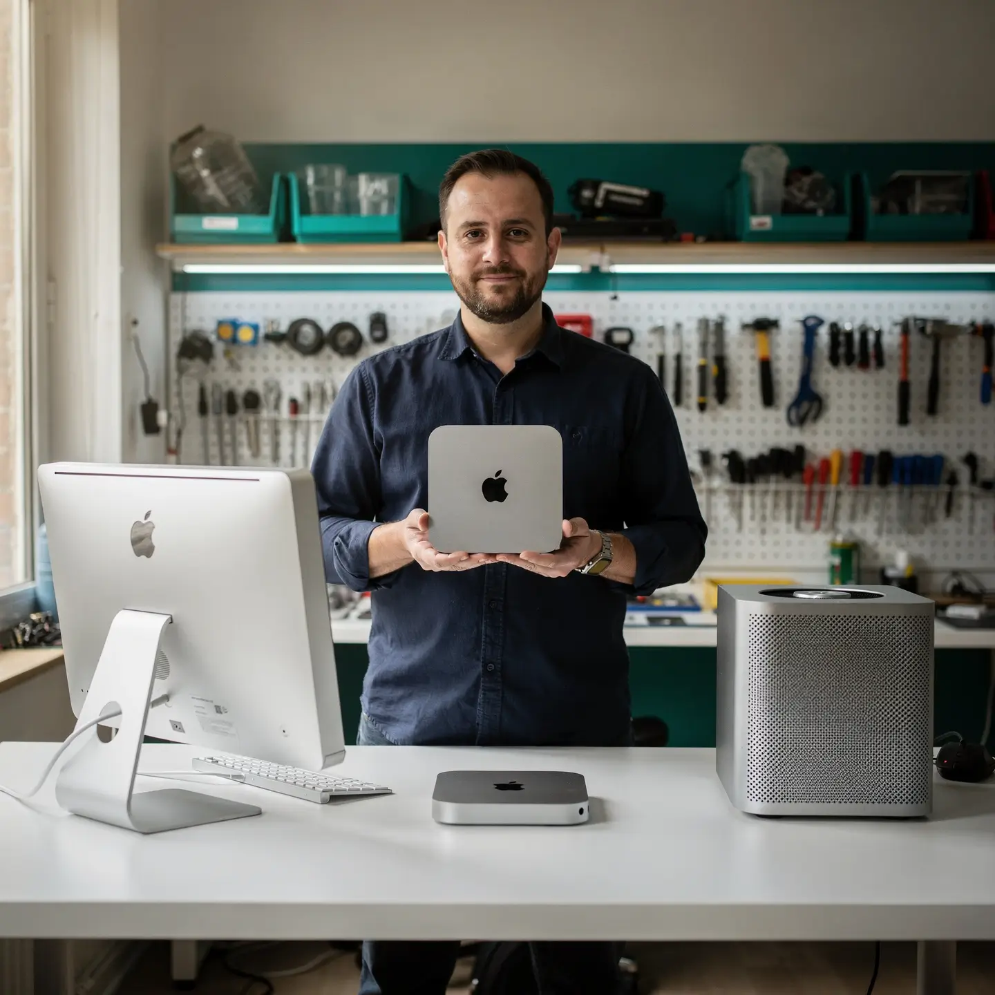 Expert technique Mac mini – Upgrade SSD et remplacement ventilateur à Bruxelles