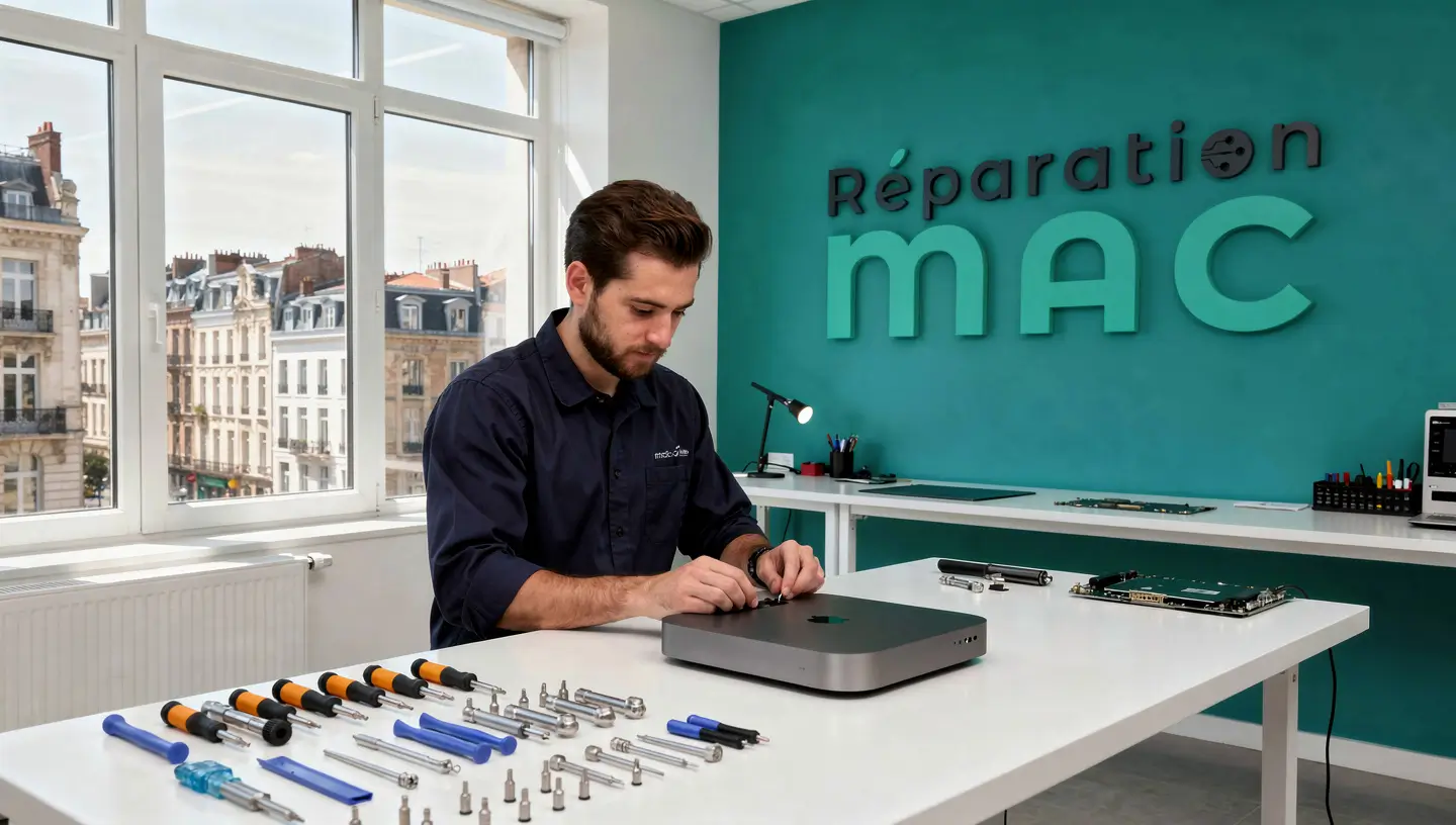 Réparation Mac mini M1/M2 à Bruxelles – Upgrade SSD et maintenance en atelier spécialisé
