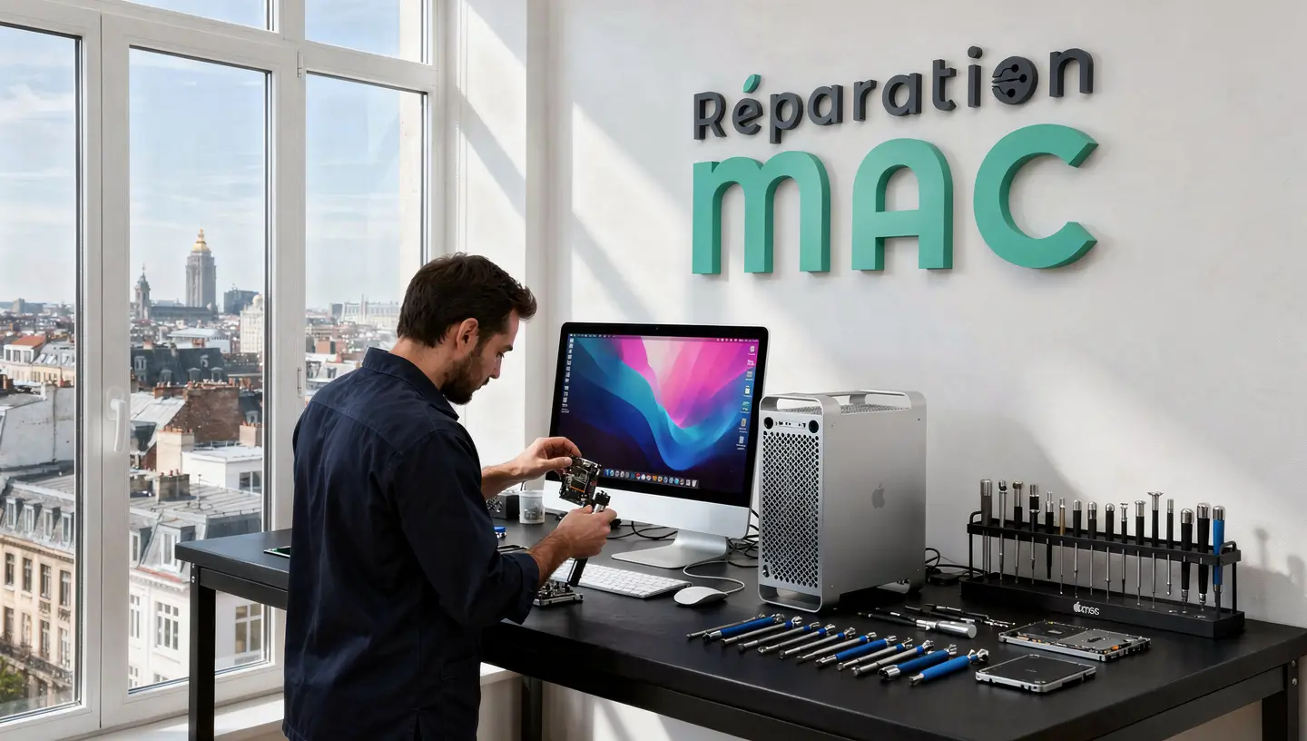 Réparation Mac Pro Bruxelles – Atelier spécialisé stations de travail Apple