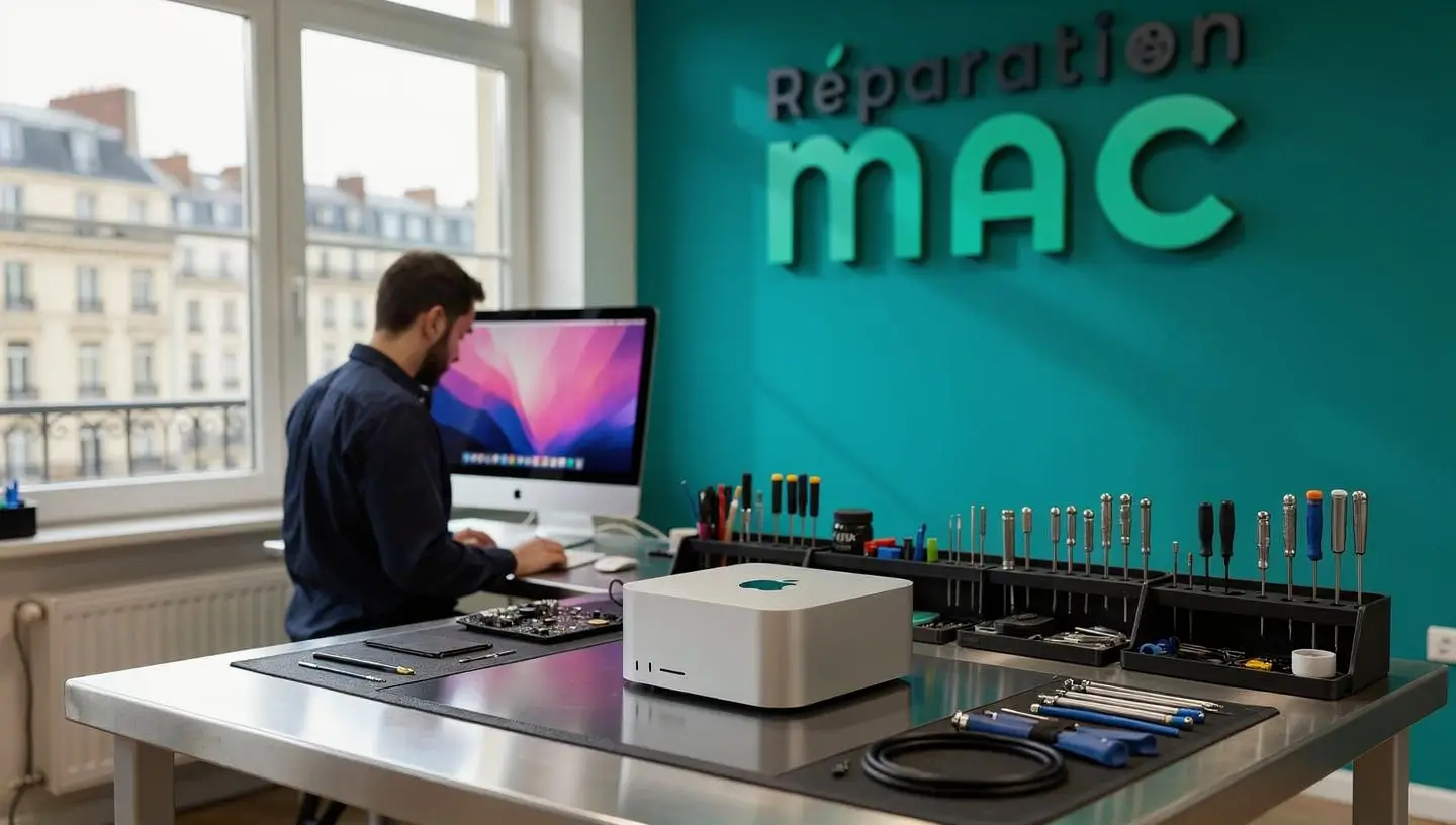 Réparation Mac Studio Bruxelles – atelier spécialisé Apple Silicon