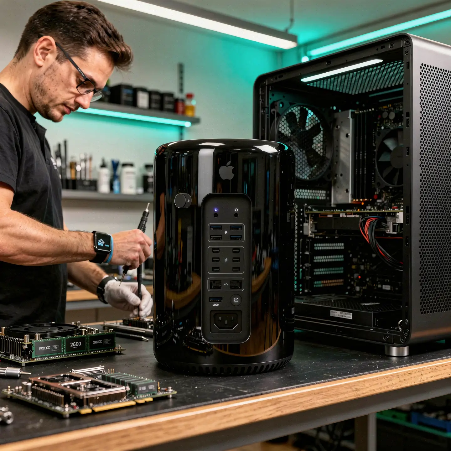 Technicien expert réparation Mac Pro à Bruxelles – Upgrade RAM et carte graphique
