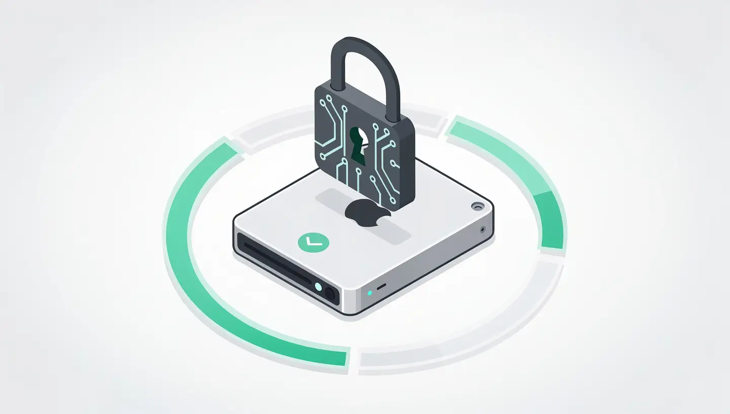 Activation de FileVault pour le chiffrement du disque Mac